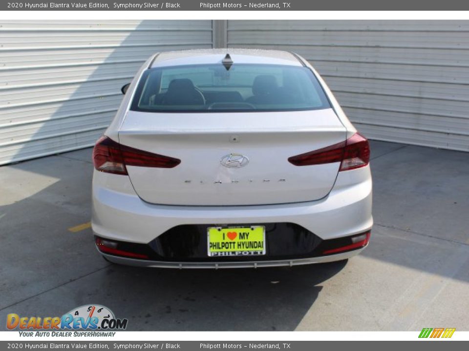 2020 Hyundai Elantra Value Edition Symphony Silver / Black Photo #7