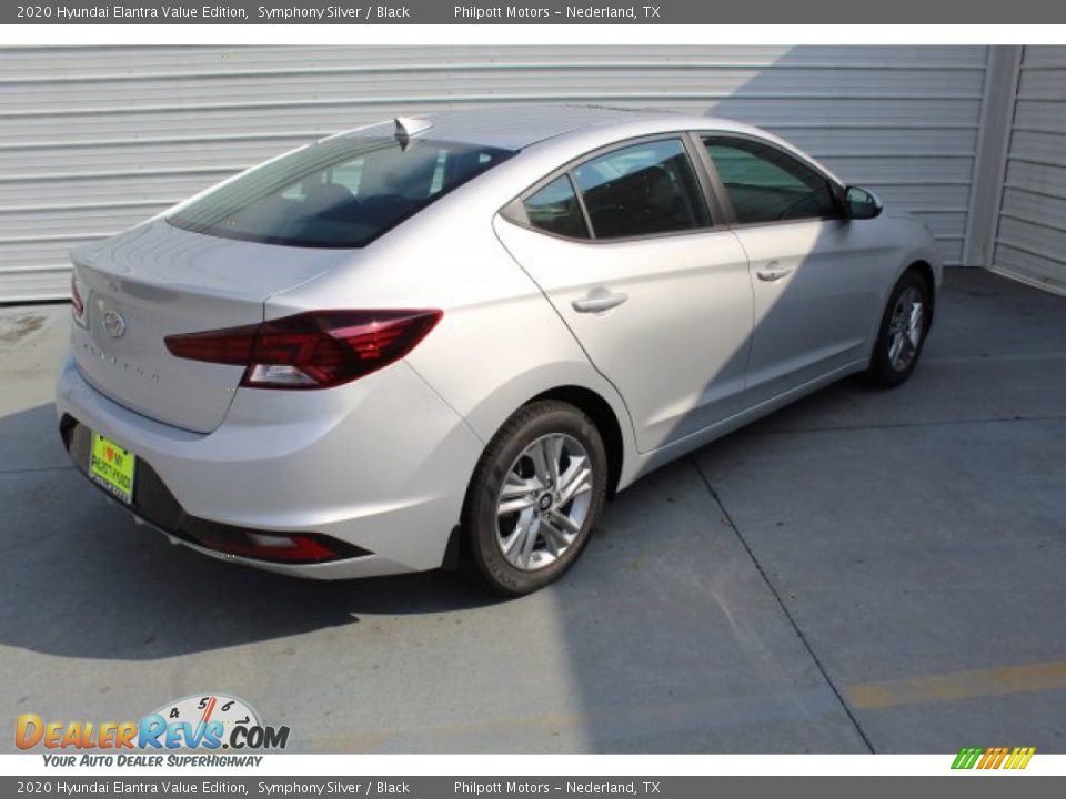 2020 Hyundai Elantra Value Edition Symphony Silver / Black Photo #8