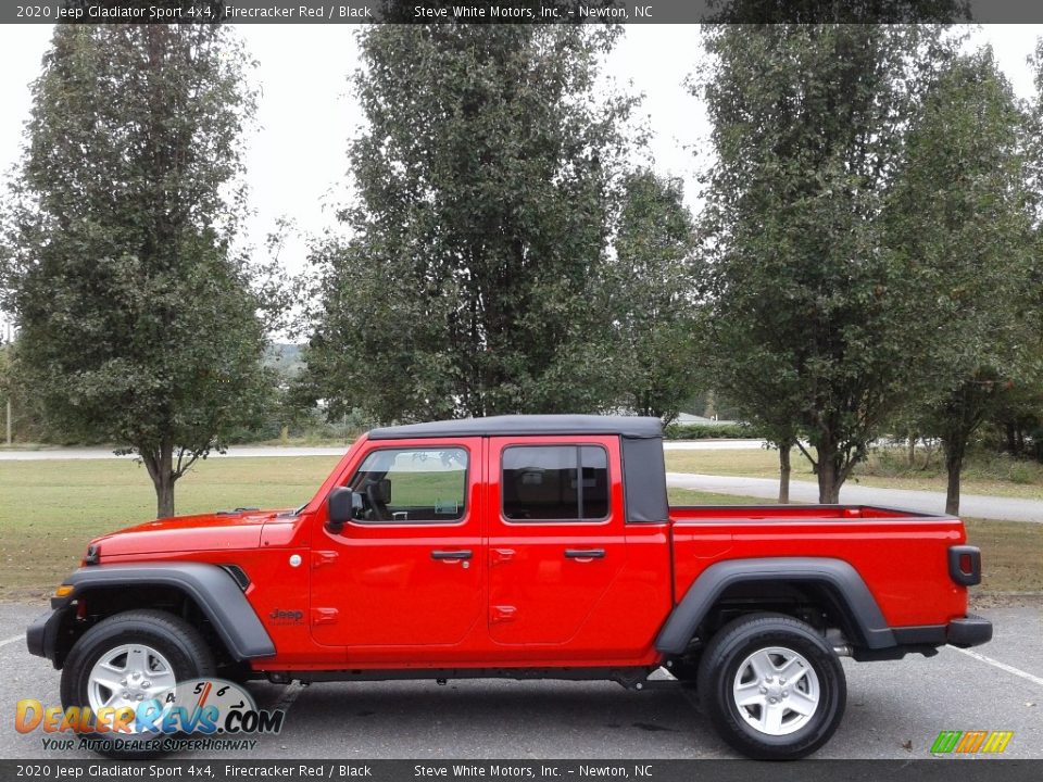 2020 Jeep Gladiator Sport 4x4 Firecracker Red / Black Photo #1