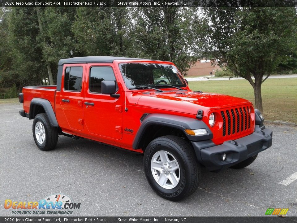 2020 Jeep Gladiator Sport 4x4 Firecracker Red / Black Photo #4