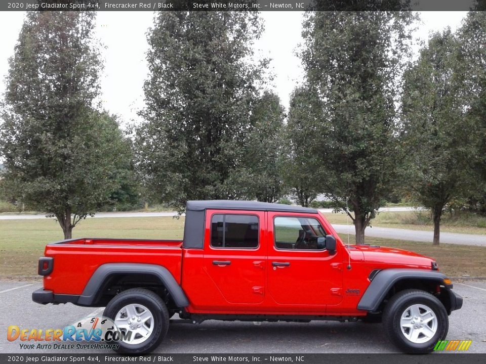 2020 Jeep Gladiator Sport 4x4 Firecracker Red / Black Photo #5