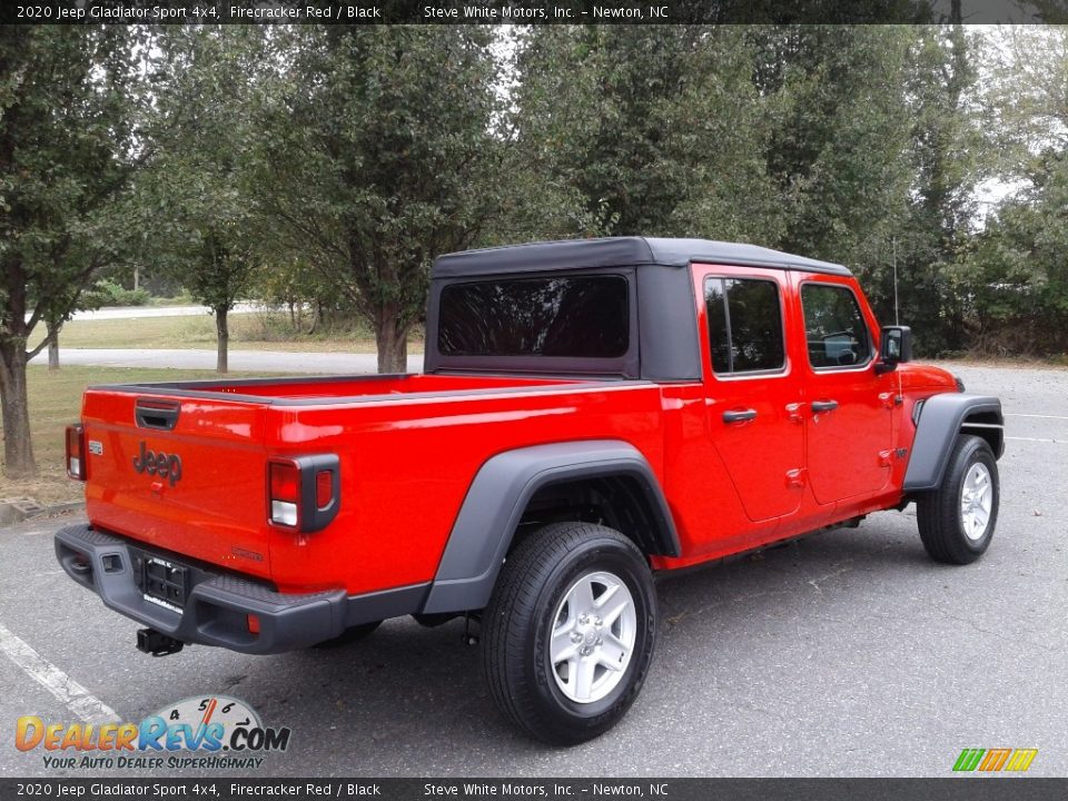 2020 Jeep Gladiator Sport 4x4 Firecracker Red / Black Photo #6