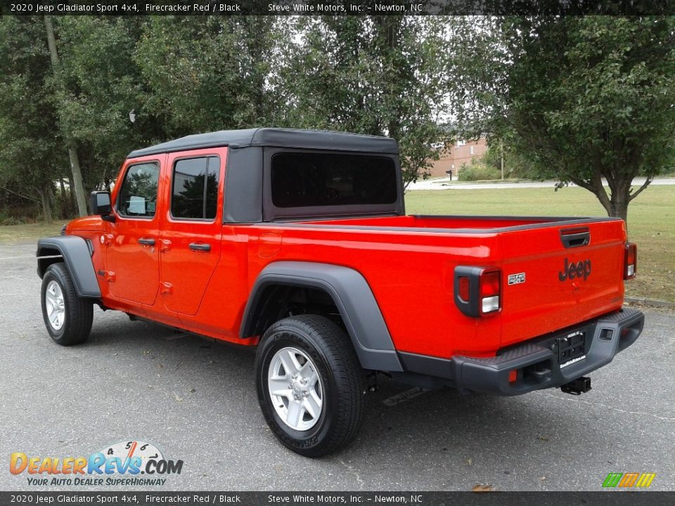 2020 Jeep Gladiator Sport 4x4 Firecracker Red / Black Photo #8