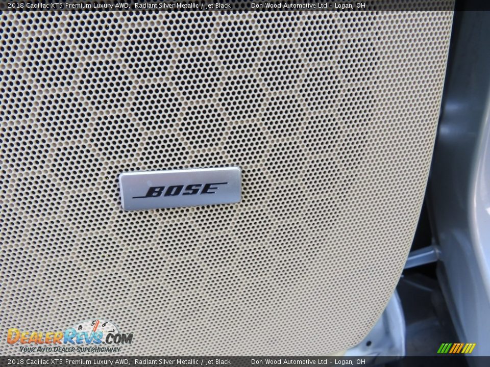 2018 Cadillac XT5 Premium Luxury AWD Radiant Silver Metallic / Jet Black Photo #3