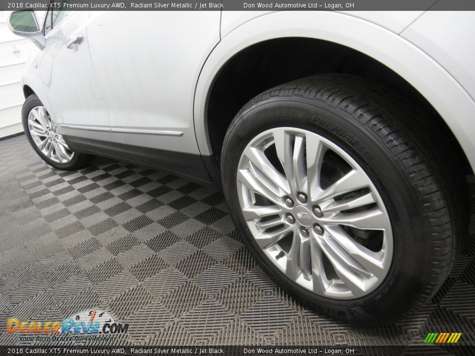 2018 Cadillac XT5 Premium Luxury AWD Radiant Silver Metallic / Jet Black Photo #13