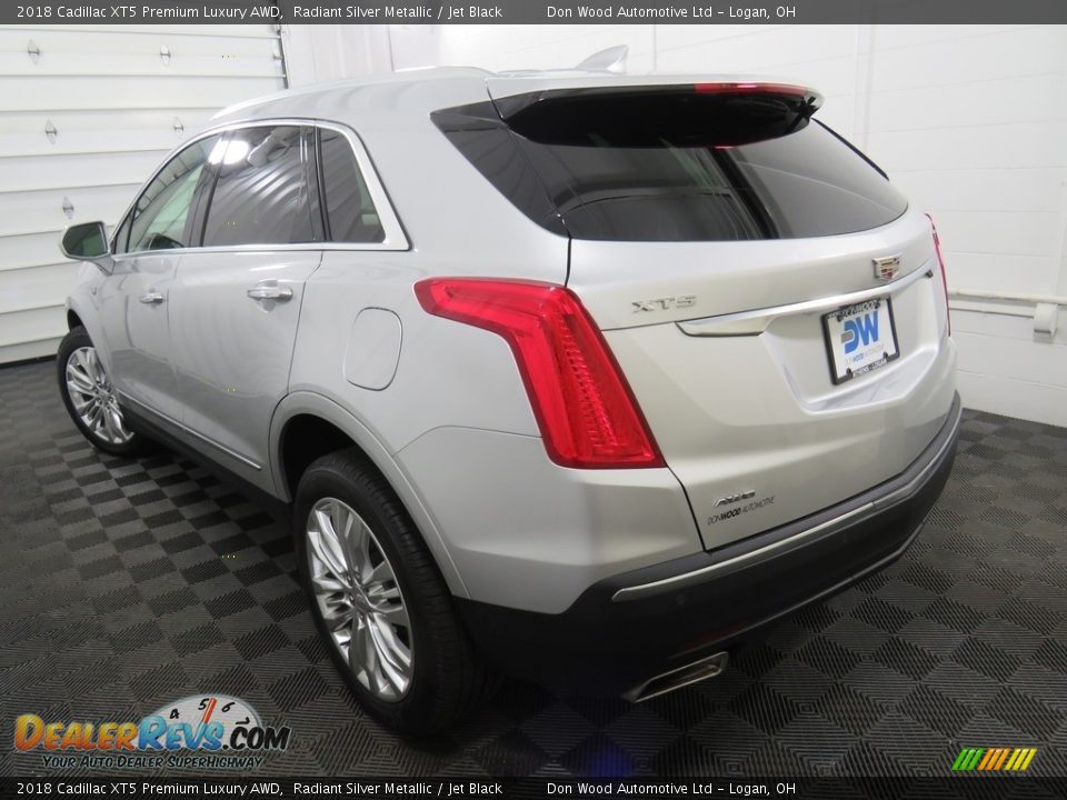 2018 Cadillac XT5 Premium Luxury AWD Radiant Silver Metallic / Jet Black Photo #14