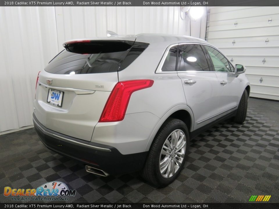 2018 Cadillac XT5 Premium Luxury AWD Radiant Silver Metallic / Jet Black Photo #19