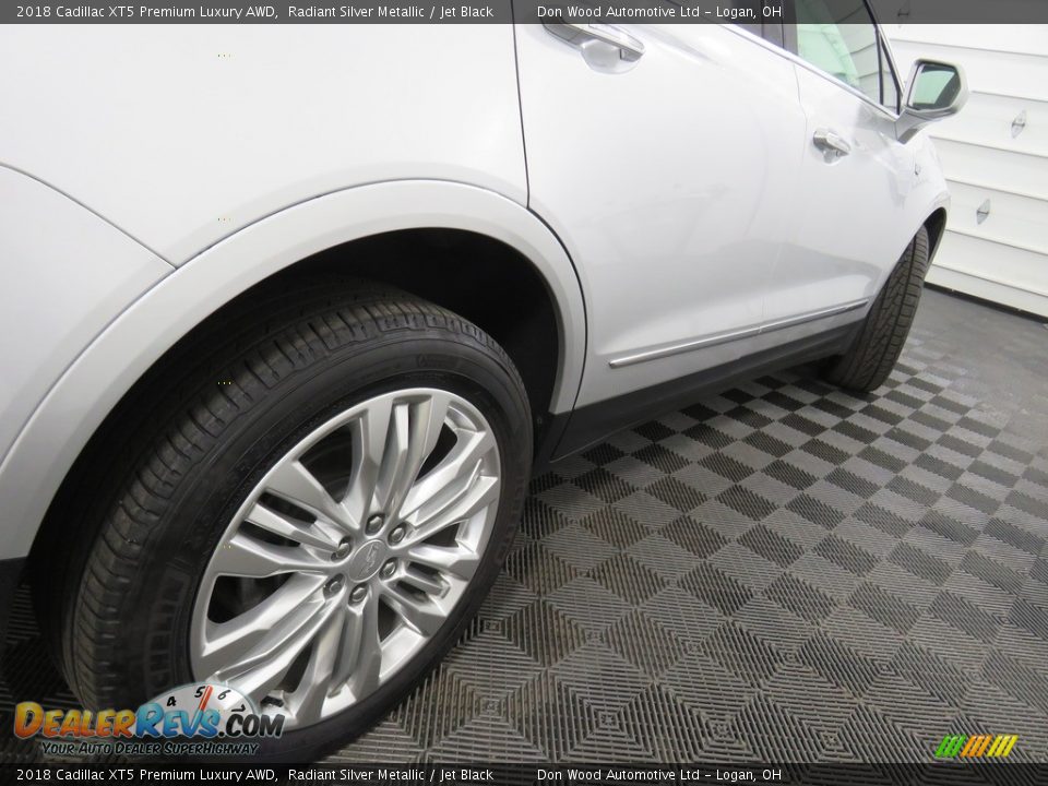 2018 Cadillac XT5 Premium Luxury AWD Radiant Silver Metallic / Jet Black Photo #20