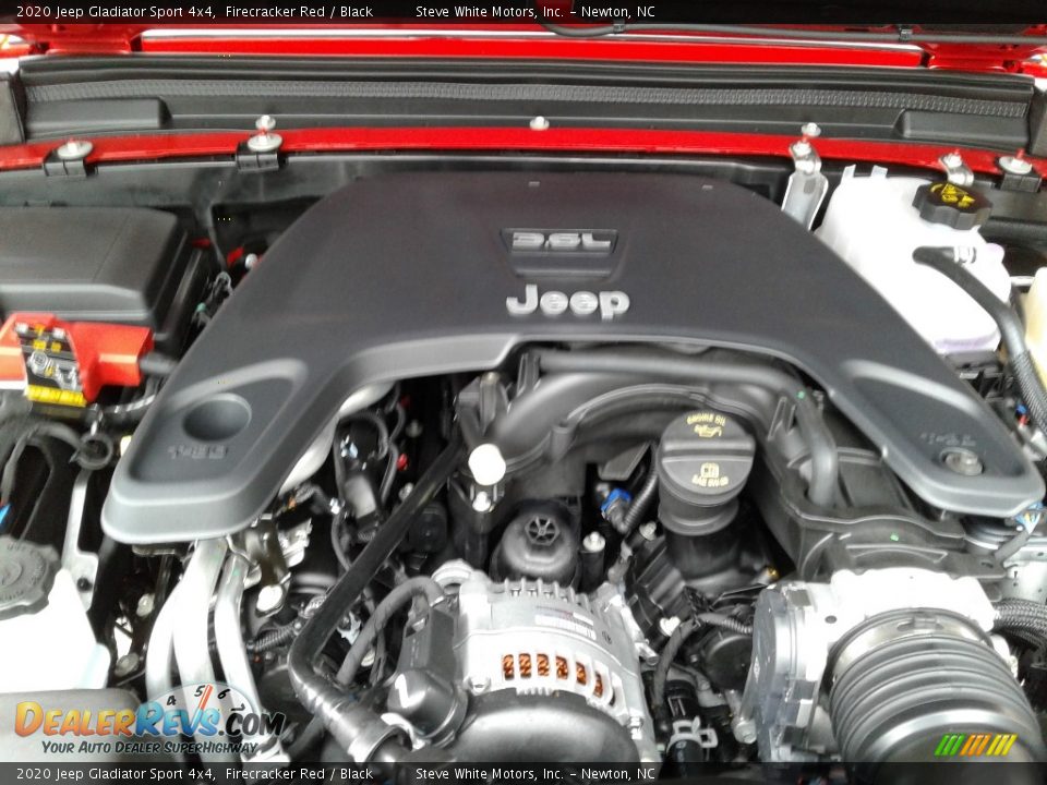 2020 Jeep Gladiator Sport 4x4 Firecracker Red / Black Photo #27