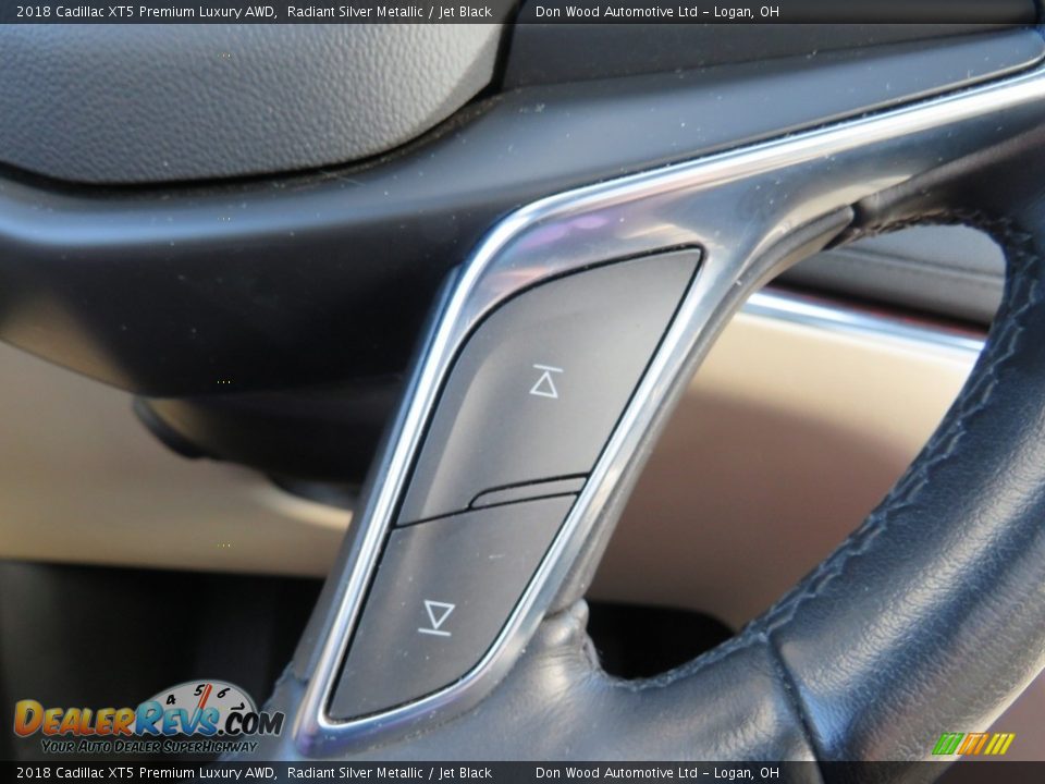 2018 Cadillac XT5 Premium Luxury AWD Radiant Silver Metallic / Jet Black Photo #29