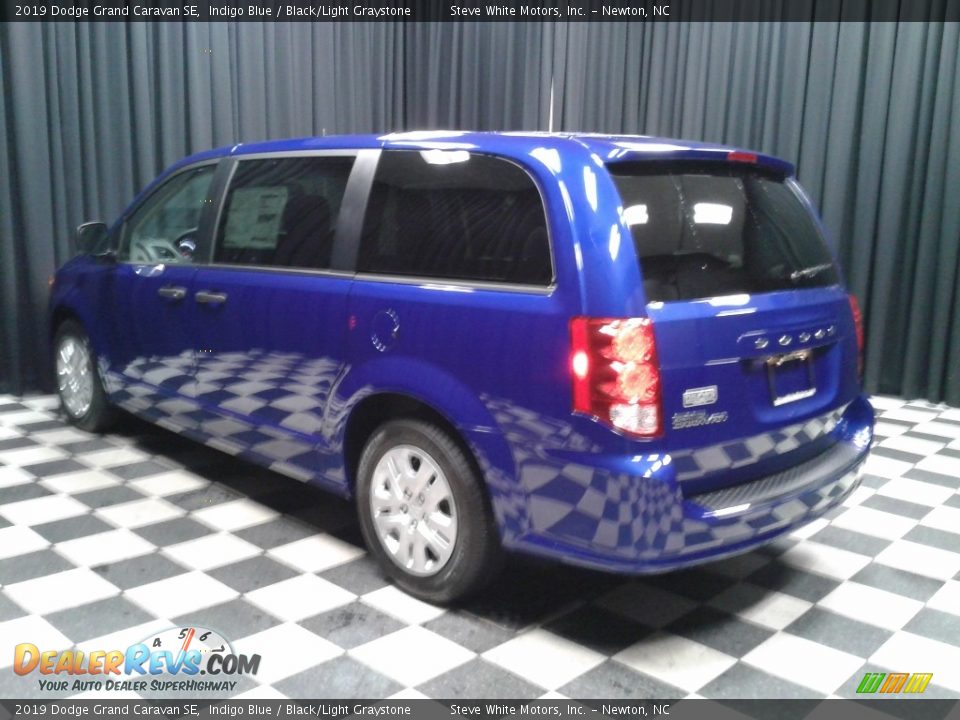 2019 Dodge Grand Caravan SE Indigo Blue / Black/Light Graystone Photo #8