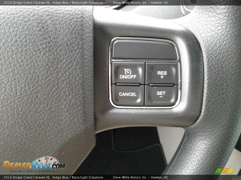 2019 Dodge Grand Caravan SE Indigo Blue / Black/Light Graystone Photo #19