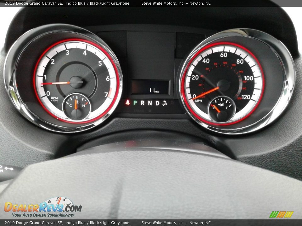 2019 Dodge Grand Caravan SE Indigo Blue / Black/Light Graystone Photo #20