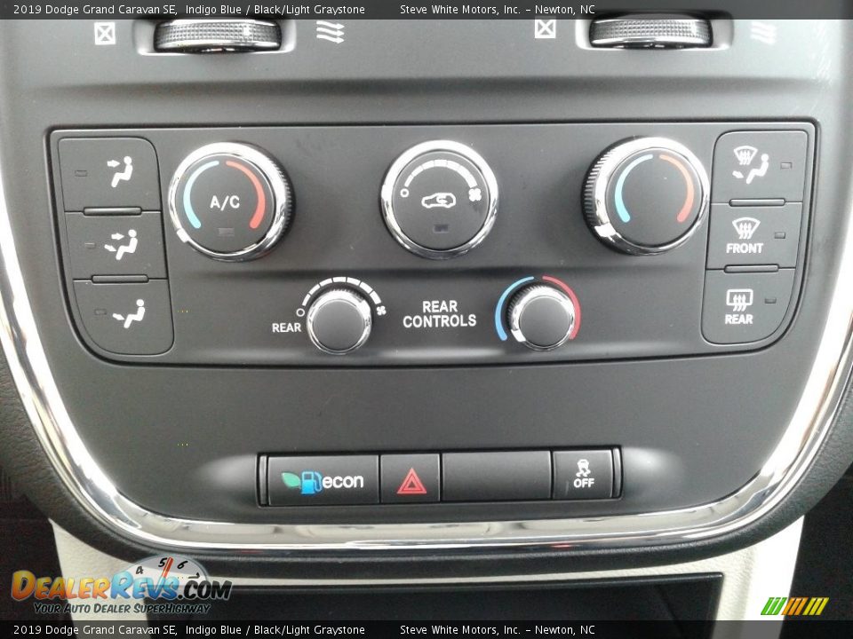 2019 Dodge Grand Caravan SE Indigo Blue / Black/Light Graystone Photo #25