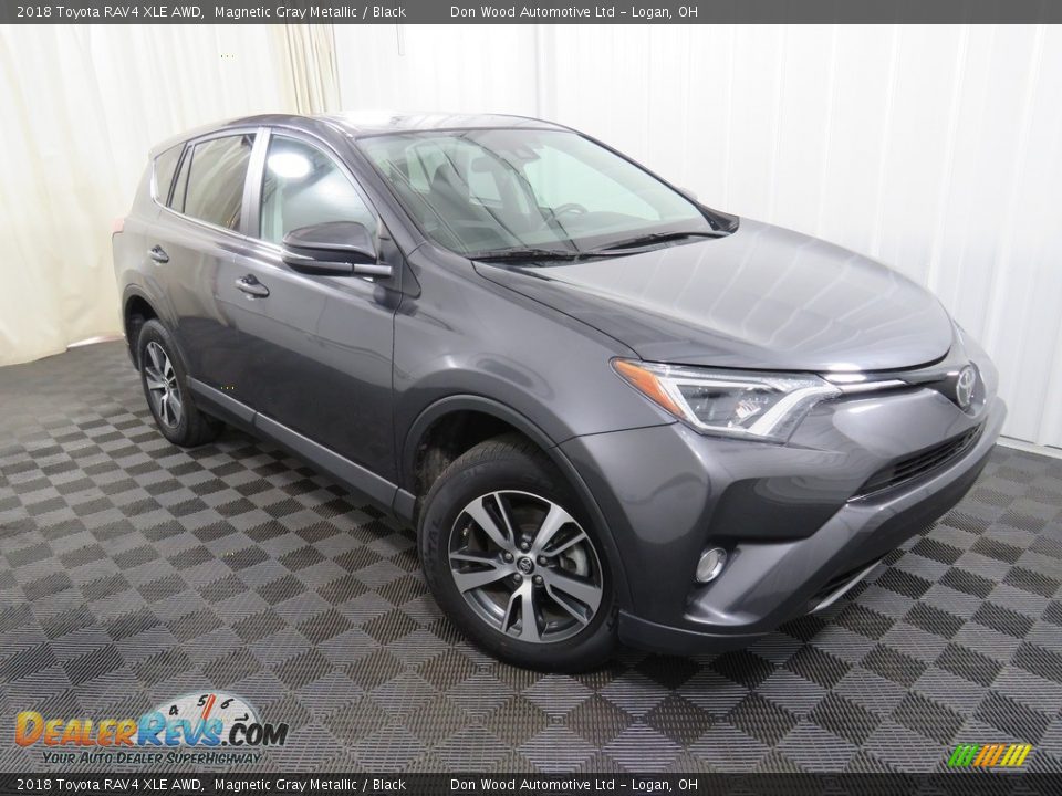 2018 Toyota RAV4 XLE AWD Magnetic Gray Metallic / Black Photo #4