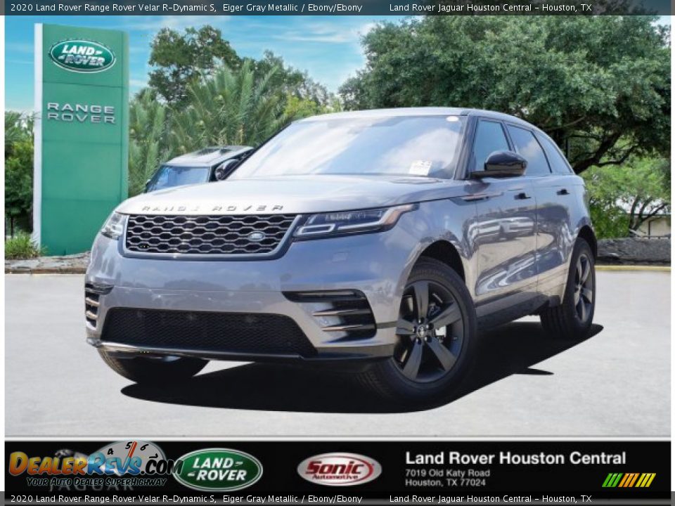 2020 Land Rover Range Rover Velar R-Dynamic S Eiger Gray Metallic / Ebony/Ebony Photo #1