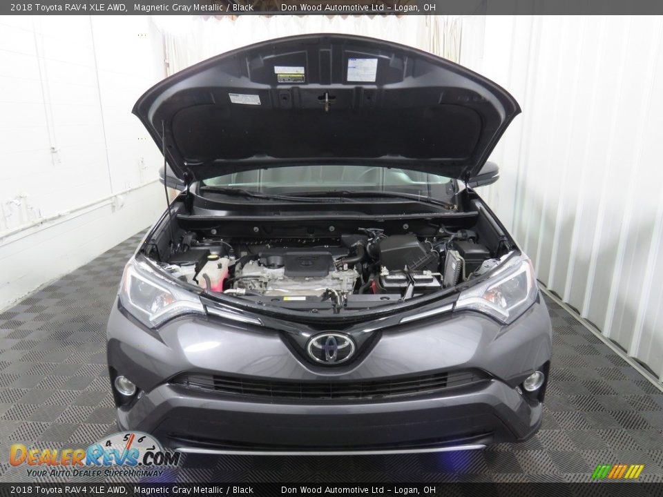 2018 Toyota RAV4 XLE AWD Magnetic Gray Metallic / Black Photo #7