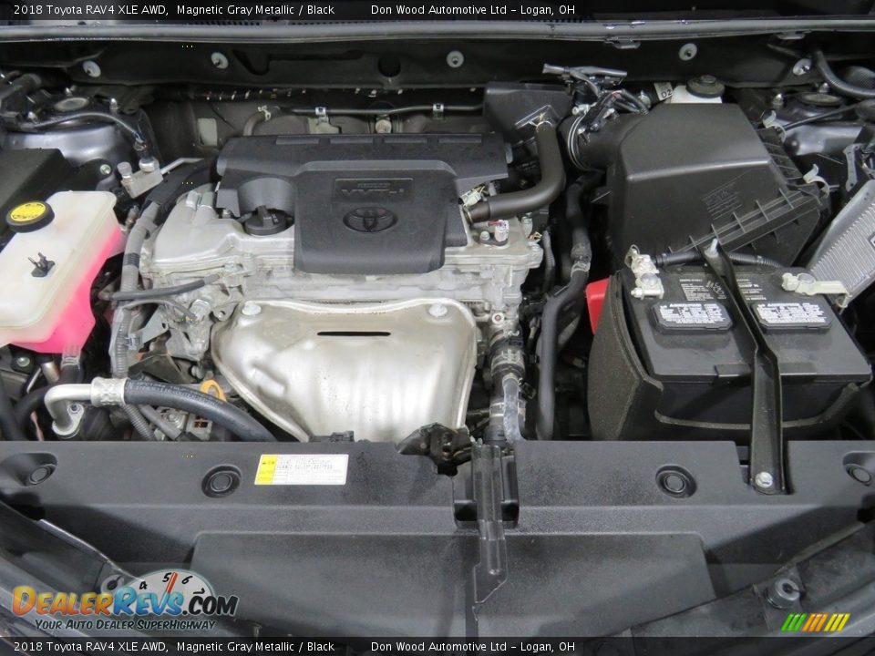 2018 Toyota RAV4 XLE AWD Magnetic Gray Metallic / Black Photo #8