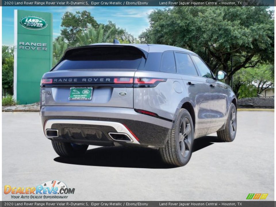 2020 Land Rover Range Rover Velar R-Dynamic S Eiger Gray Metallic / Ebony/Ebony Photo #4