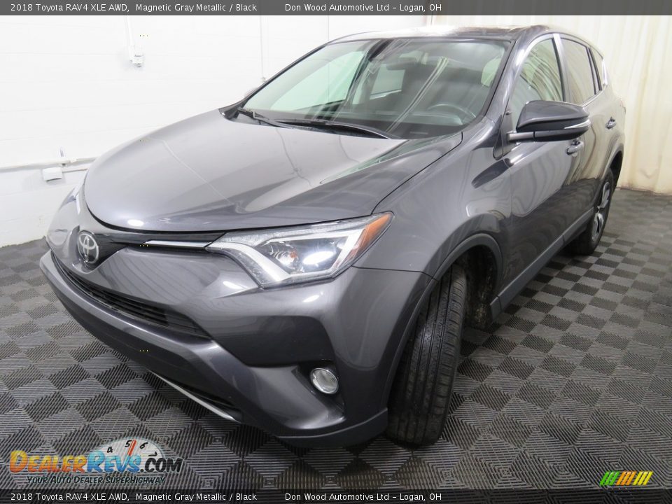 2018 Toyota RAV4 XLE AWD Magnetic Gray Metallic / Black Photo #9