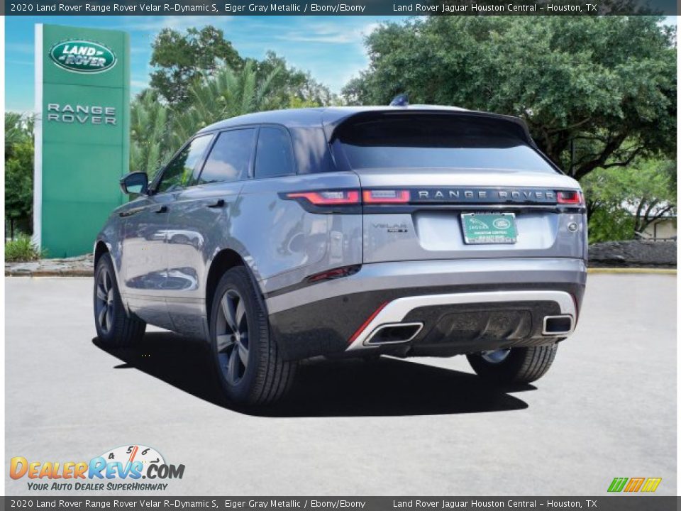 2020 Land Rover Range Rover Velar R-Dynamic S Eiger Gray Metallic / Ebony/Ebony Photo #5