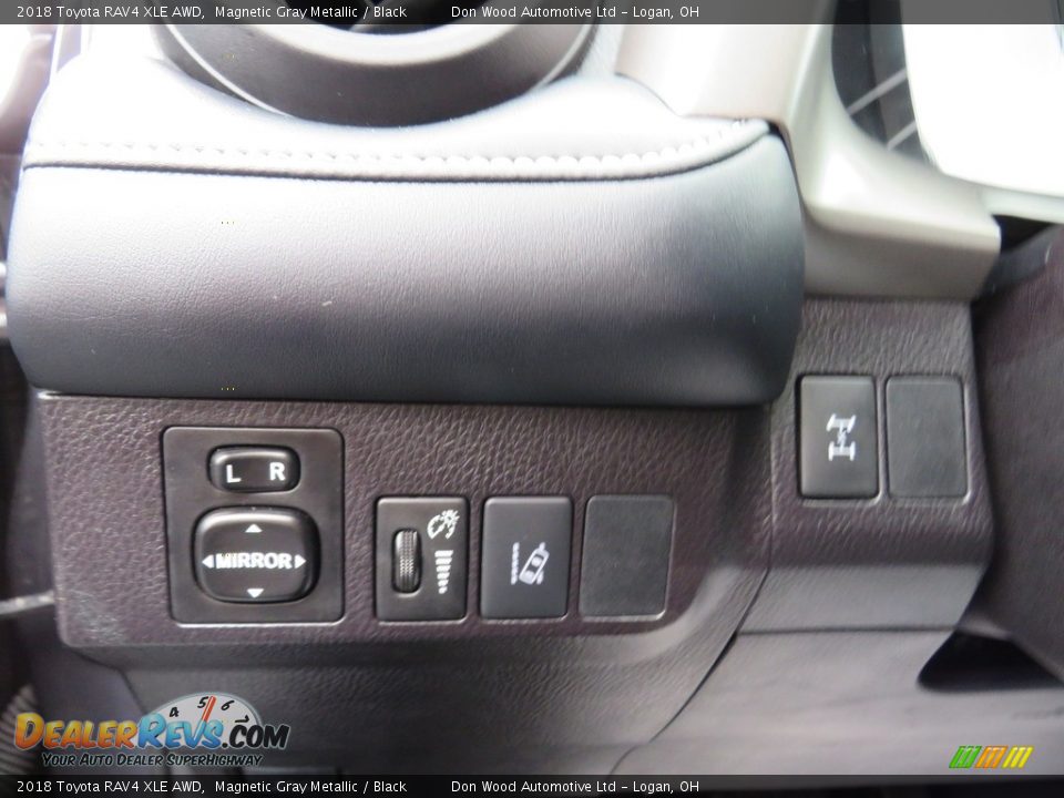 2018 Toyota RAV4 XLE AWD Magnetic Gray Metallic / Black Photo #20
