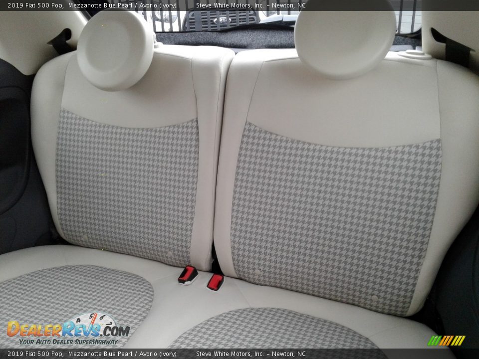 Rear Seat of 2019 Fiat 500 Pop Photo #11