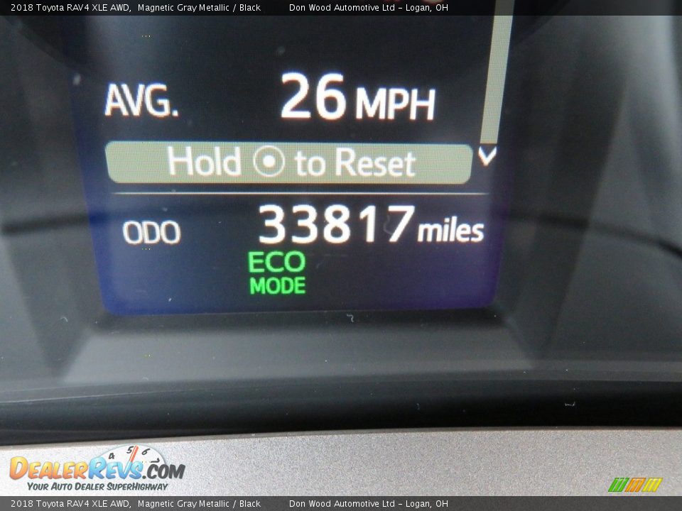 2018 Toyota RAV4 XLE AWD Magnetic Gray Metallic / Black Photo #22