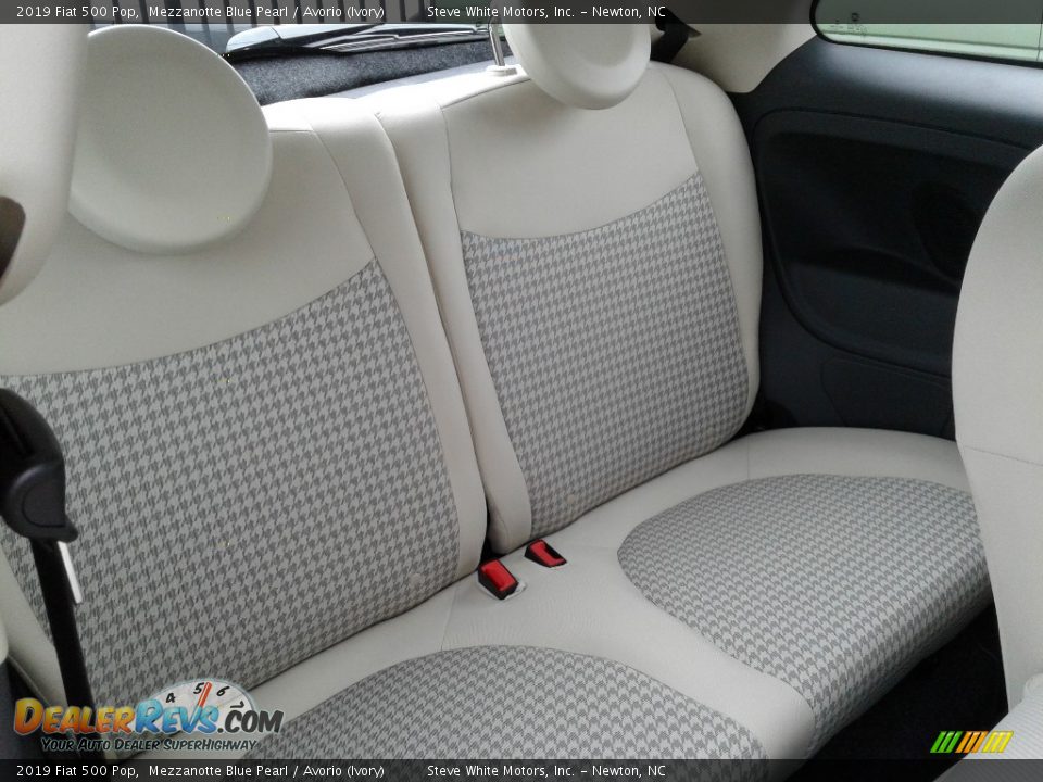 Rear Seat of 2019 Fiat 500 Pop Photo #13