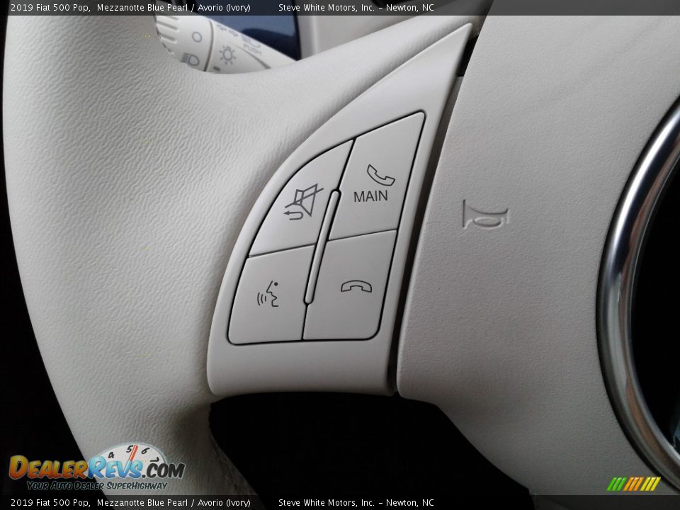 2019 Fiat 500 Pop Steering Wheel Photo #16