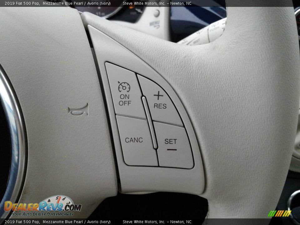 2019 Fiat 500 Pop Steering Wheel Photo #17