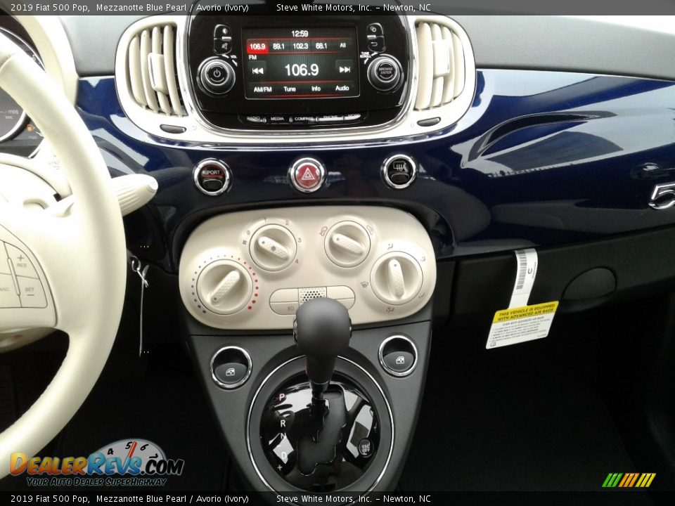 Controls of 2019 Fiat 500 Pop Photo #19