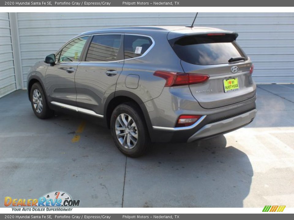 2020 Hyundai Santa Fe SE Portofino Gray / Espresso/Gray Photo #5