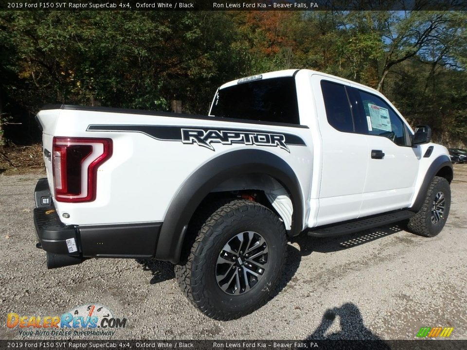 Oxford White 2019 Ford F150 SVT Raptor SuperCab 4x4 Photo #2