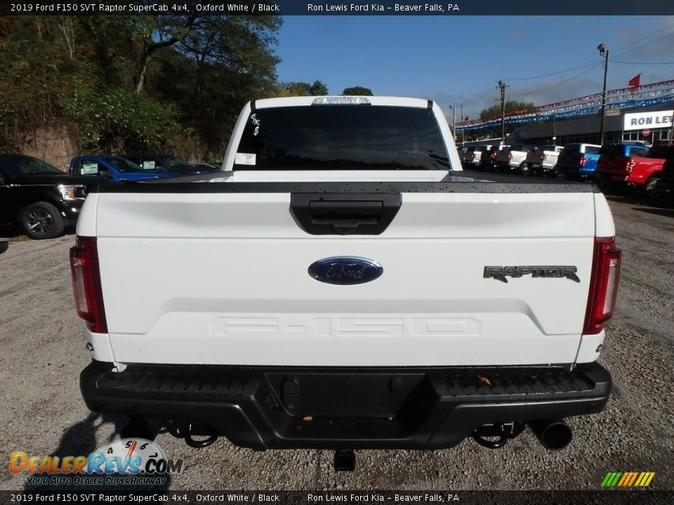 2019 Ford F150 SVT Raptor SuperCab 4x4 Oxford White / Black Photo #3