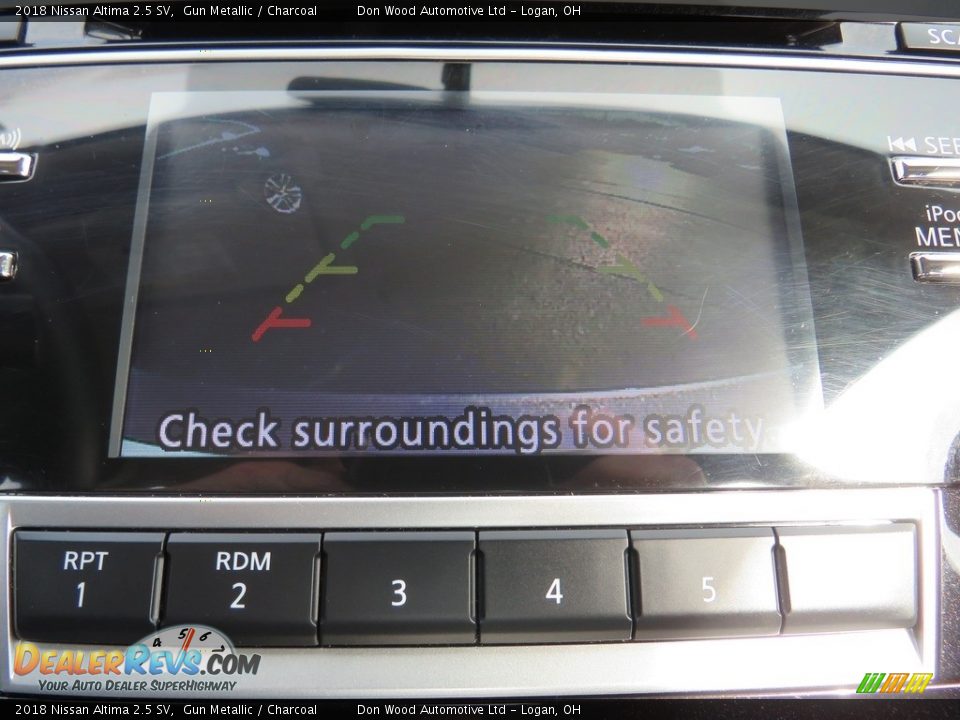 2018 Nissan Altima 2.5 SV Gun Metallic / Charcoal Photo #2