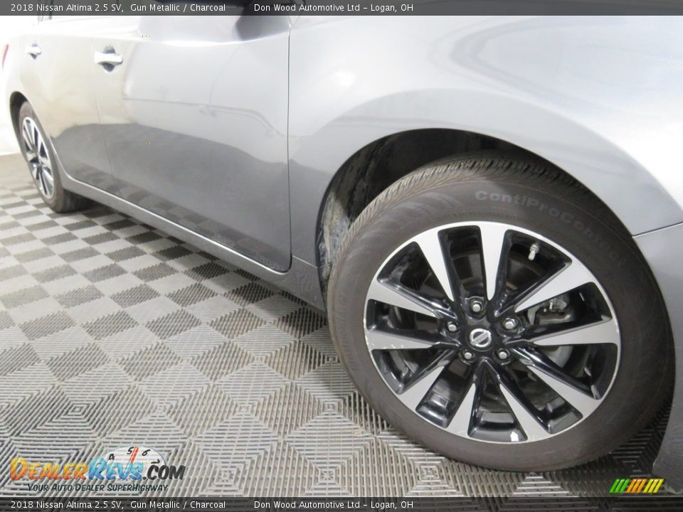 2018 Nissan Altima 2.5 SV Gun Metallic / Charcoal Photo #4