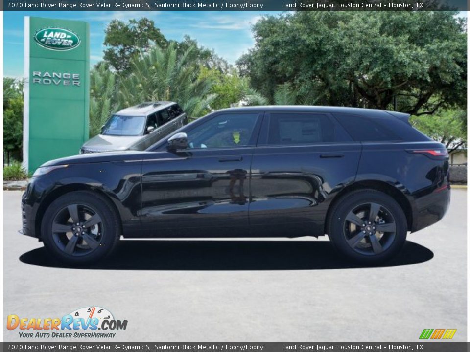 2020 Land Rover Range Rover Velar R-Dynamic S Santorini Black Metallic / Ebony/Ebony Photo #3