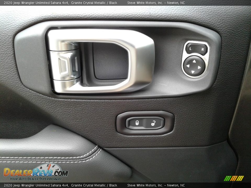 2020 Jeep Wrangler Unlimited Sahara 4x4 Granite Crystal Metallic / Black Photo #9