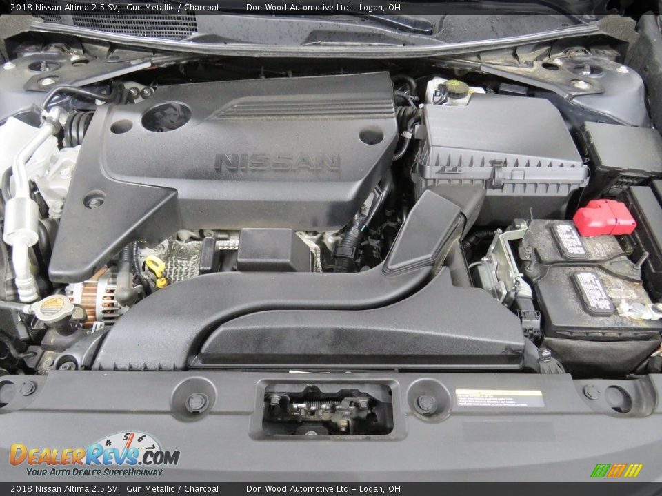 2018 Nissan Altima 2.5 SV Gun Metallic / Charcoal Photo #7
