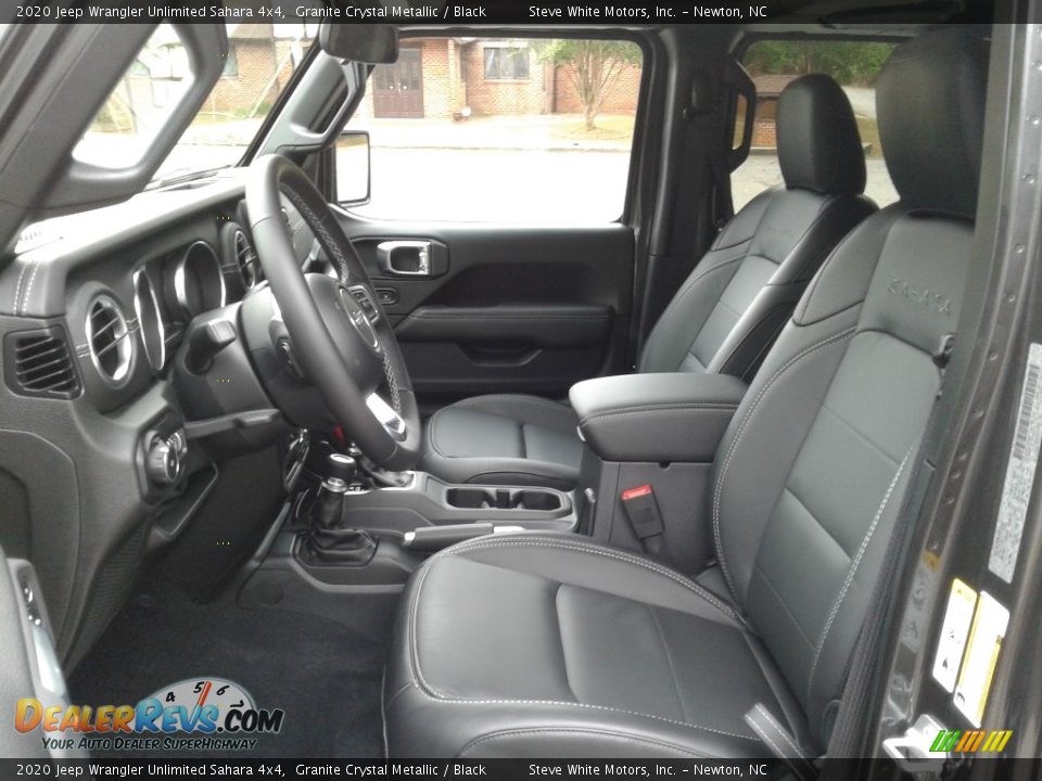 2020 Jeep Wrangler Unlimited Sahara 4x4 Granite Crystal Metallic / Black Photo #10