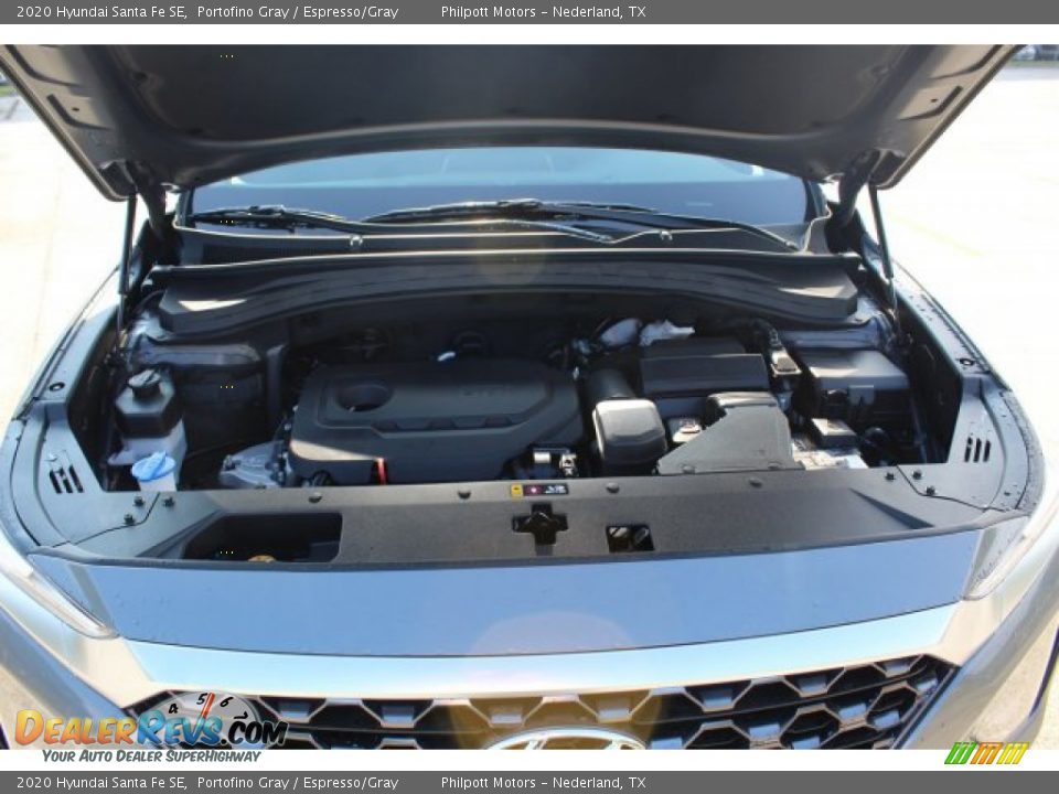 2020 Hyundai Santa Fe SE Portofino Gray / Espresso/Gray Photo #22