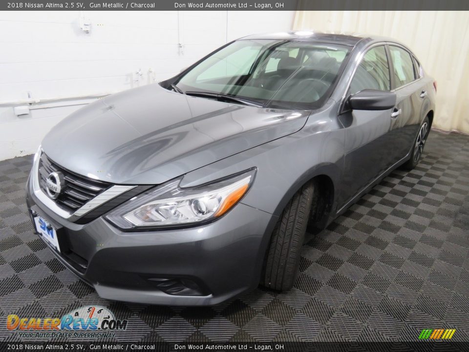 2018 Nissan Altima 2.5 SV Gun Metallic / Charcoal Photo #8