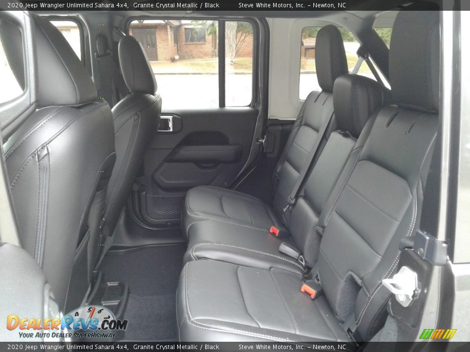 2020 Jeep Wrangler Unlimited Sahara 4x4 Granite Crystal Metallic / Black Photo #11