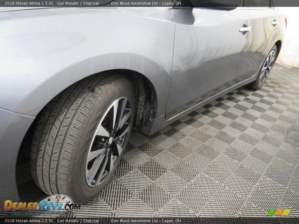 2018 Nissan Altima 2.5 SV Gun Metallic / Charcoal Photo #9