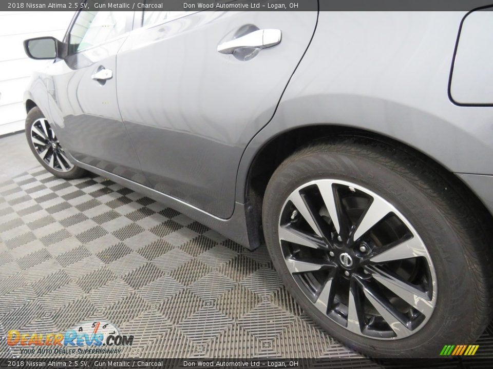 2018 Nissan Altima 2.5 SV Gun Metallic / Charcoal Photo #10