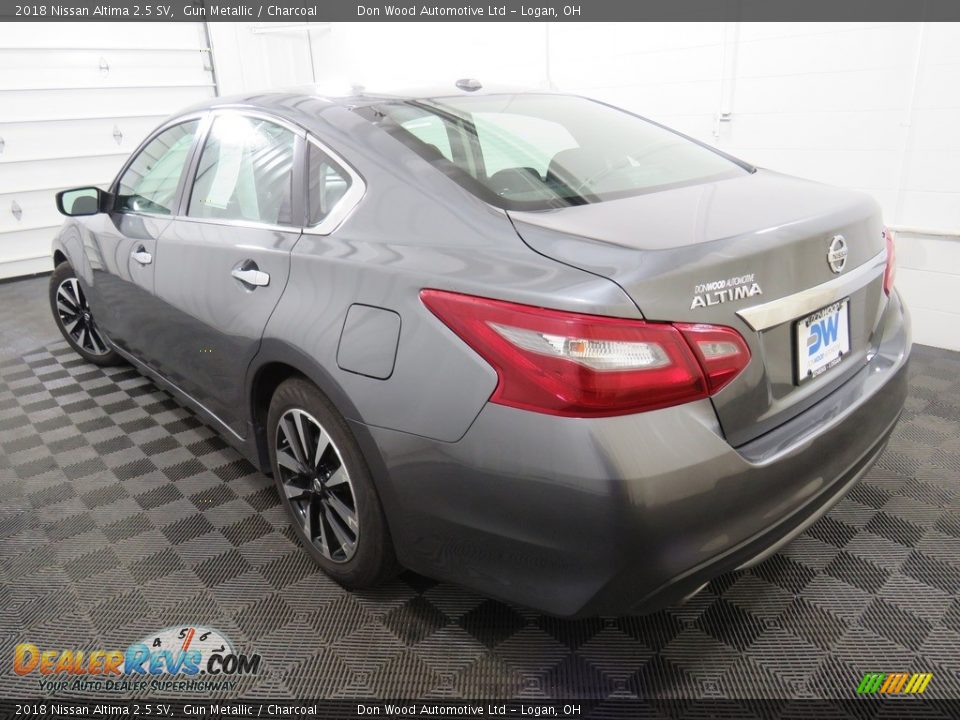 2018 Nissan Altima 2.5 SV Gun Metallic / Charcoal Photo #11