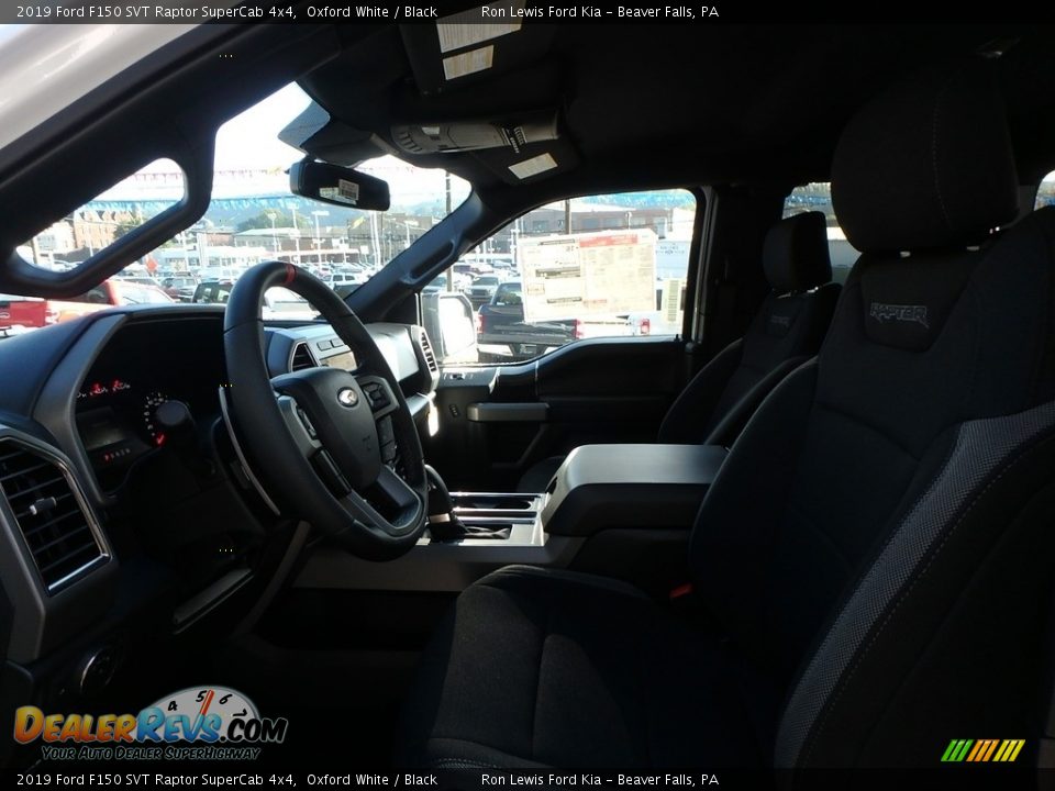 2019 Ford F150 SVT Raptor SuperCab 4x4 Oxford White / Black Photo #12