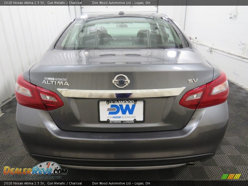 2018 Nissan Altima 2.5 SV Gun Metallic / Charcoal Photo #12