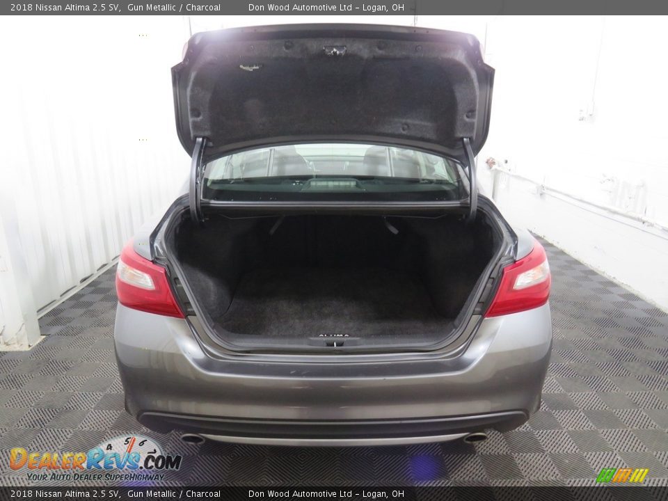 2018 Nissan Altima 2.5 SV Gun Metallic / Charcoal Photo #13